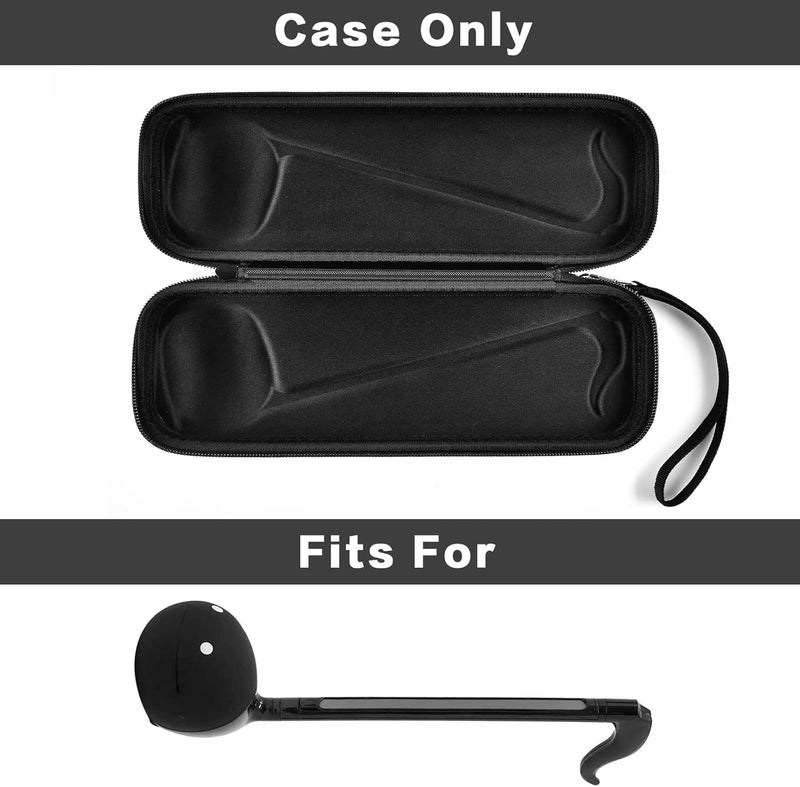 casmilee Case Compatible with Otamatone [English Edition] Japanese Electronic Musical Instrument Portable Synthesizer, Instrumental Music Toy Storage Holder for Otamatone Regular Size (Box Only) (Black) - Image 2